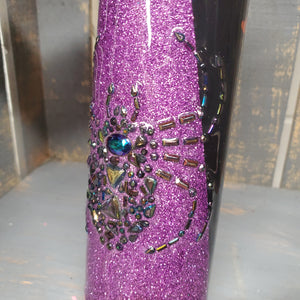 Glow in the dark gem spider